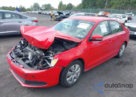 2012 Volkswagen Jetta 2.5L Se from USA, damaged, VIN 3VWDP7AJ7CM418924